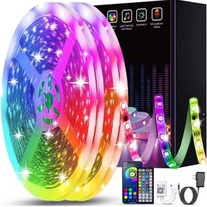 Colored LED lights 2 sets, hardly used